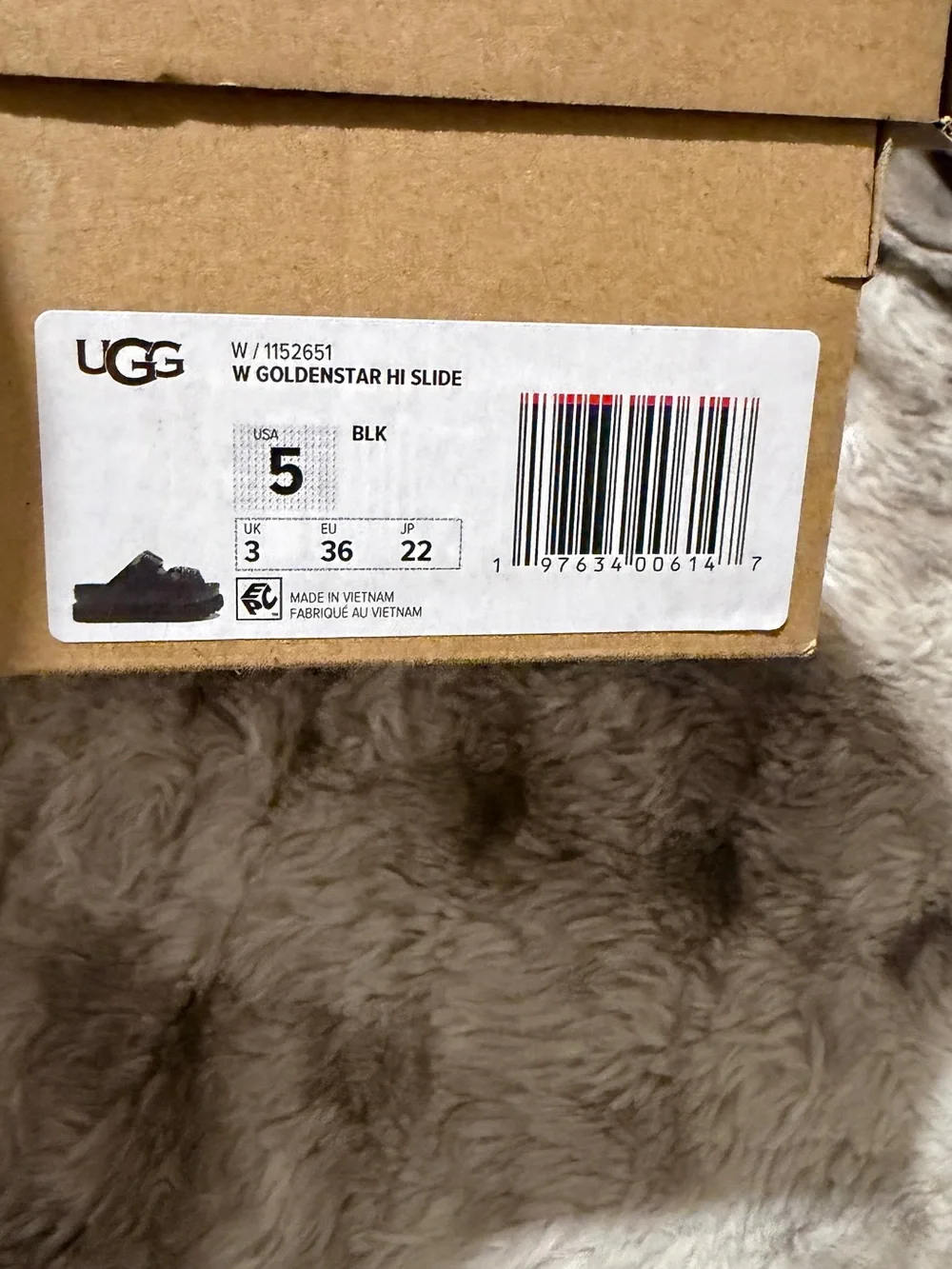 UGG Women’s Leather Slide Sandals